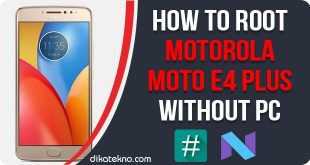 Root Motorola Moto E4 Plus