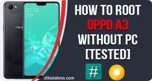 Root Oppo A3 Without PC