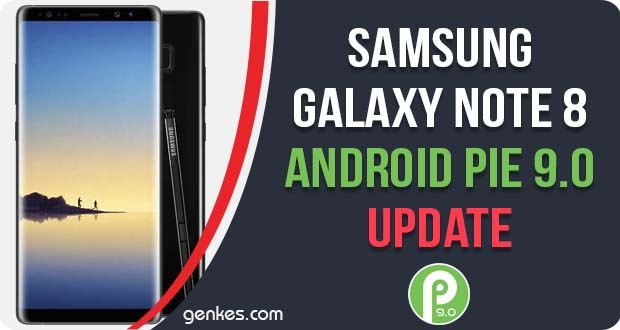 Install Samsung Galaxy Note 8 Android Pie Update