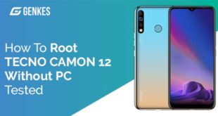 Root TECNO Camon 12 Without PC