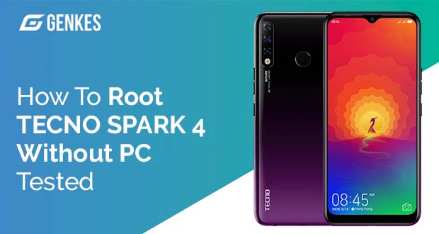 Root TECNO SPARK 4 Without PC