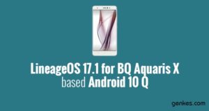 Lineage OS 17.1 for BQ Aquaris X