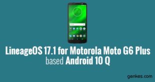 Lineage OS 17.1 for Motorola Moto G6 Plus