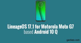 Lineage OS 17.1 for Motorola Moto G7