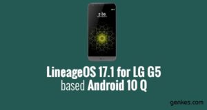 Lineage OS 17.1 for LG G5